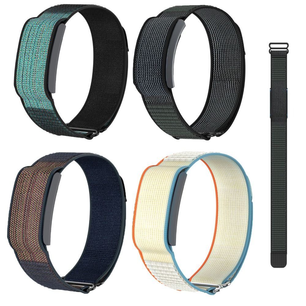 Resistance Bands Set With Handles - 新しいナイロンスポーツバンド 22 ミリメートル調節可能なフィットネストラッカーストラップループデザイン通気性のある交換用リストバンド Amazfit Helio ストラップ用