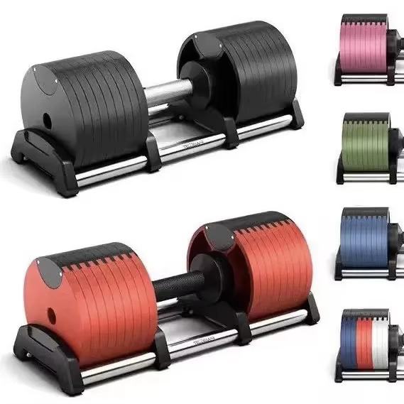 Adjustable Dumbbell Pair 40Kg - ポータブル40kg鋳鉄製調整可能ダンベルセット 家庭用ジム＆トレーニング用耐久性のあるフィットネス機器 価格