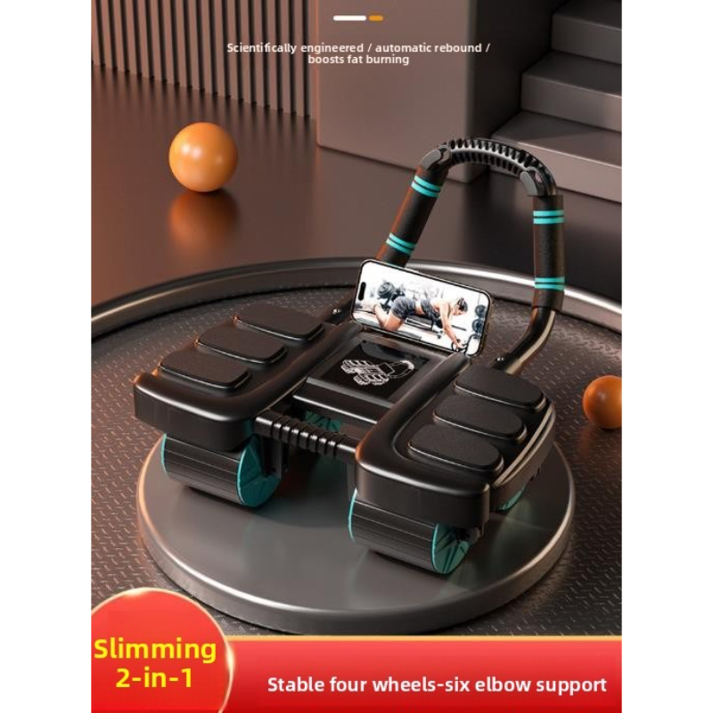 シックスエルボーサポート、アブローラー、自動リバウンド、腹筋 - Ab Roller Wheel With Elbow Support のレビューと価格