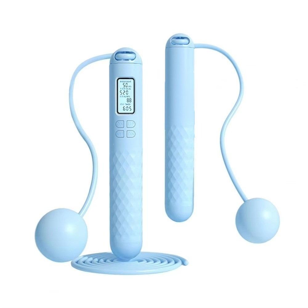 ポータブルコードレスロープレス縄跳び、滑り止め、減量用、カウ - Smart Jump Rope Digital Counter のレビューと価格