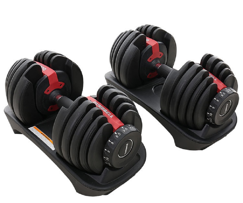 調整可能なダンベルセット 52.5ポンド/24kg ワークア - Adjustable Dumbbell Pair 40Kg のレビューと価格