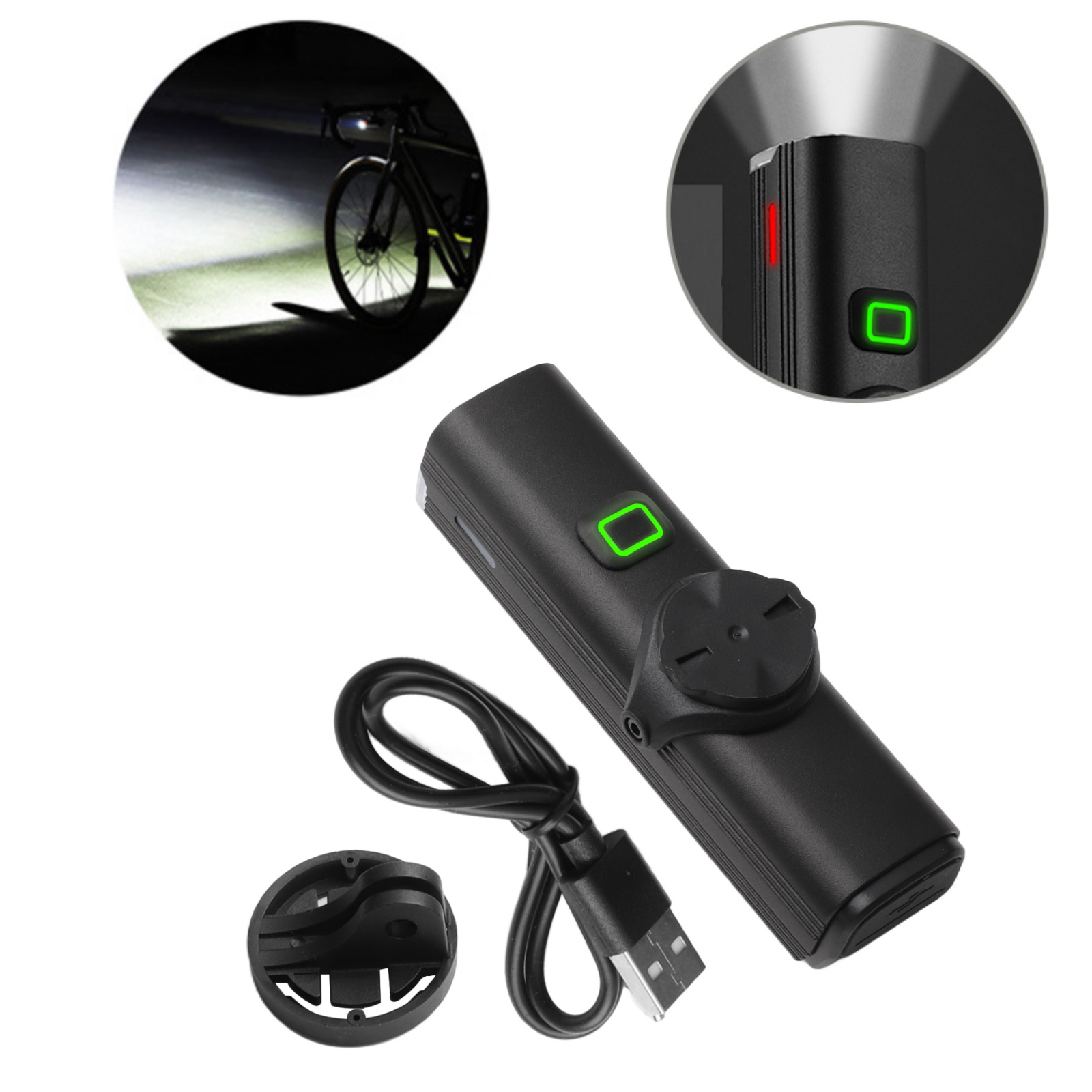 /1000ルーメン/充電式/ガーミンマウント用自転車ライトア - Rechargeable Bicycle Headlight 1000 Lumen のレビューと価格