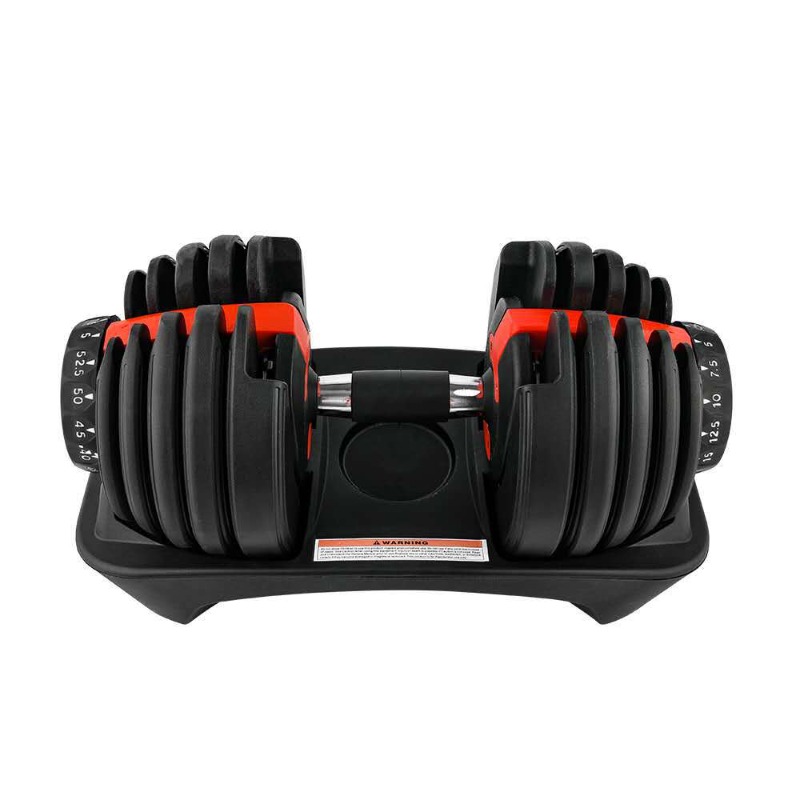 15段階クイックアジャストダンベルセット 24kg / 52 - Adjustable Dumbbell Pair 40Kg のレビューと価格