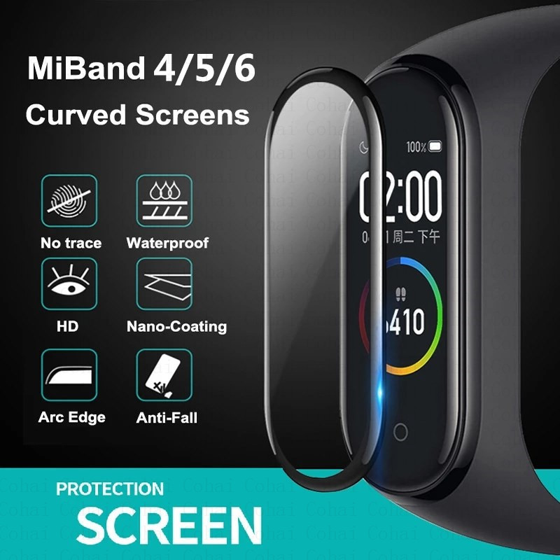Xiaomi Mi Band 7 6 5用スクリーンプロテク - Resistance Bands Set With Handles のレビューと価格