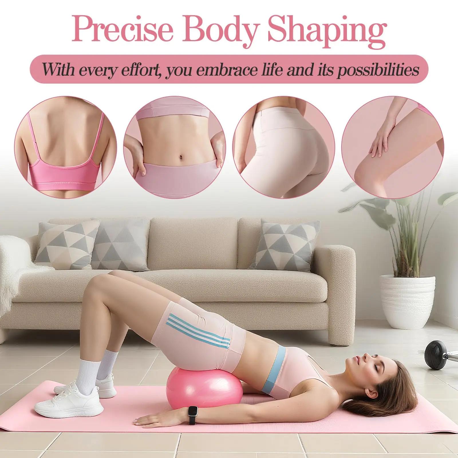 新しいピラティスボールとリングセット ピラティスフィットネス - Pilates Bar Kit With Resistance Bands のレビューと価格