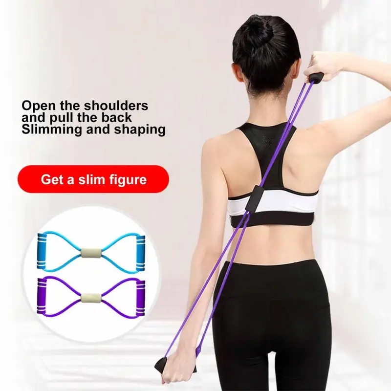 フィットネス抵抗バンド ハンドル付き ポータブル 男女兼用  - Resistance Bands Set With Handles のレビューと価格