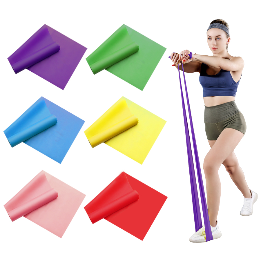 2/3/4/6 個のヨガレジスタンスバンド: 理学療法、フィ - Pilates Bar Kit With Resistance Bands のレビューと価格