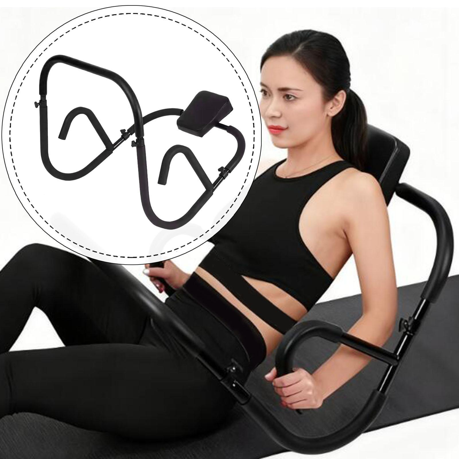 腹筋マシン ポータブルメタルアブクランチャー ホームジム機器 - Ab Roller Wheel With Elbow Support のレビューと価格
