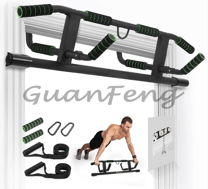 ドアフレーム用ネジ不要懸垂・チンアップ・ディップバー、ドア枠 - Door Pull Up Bar No Screw のレビューと価格