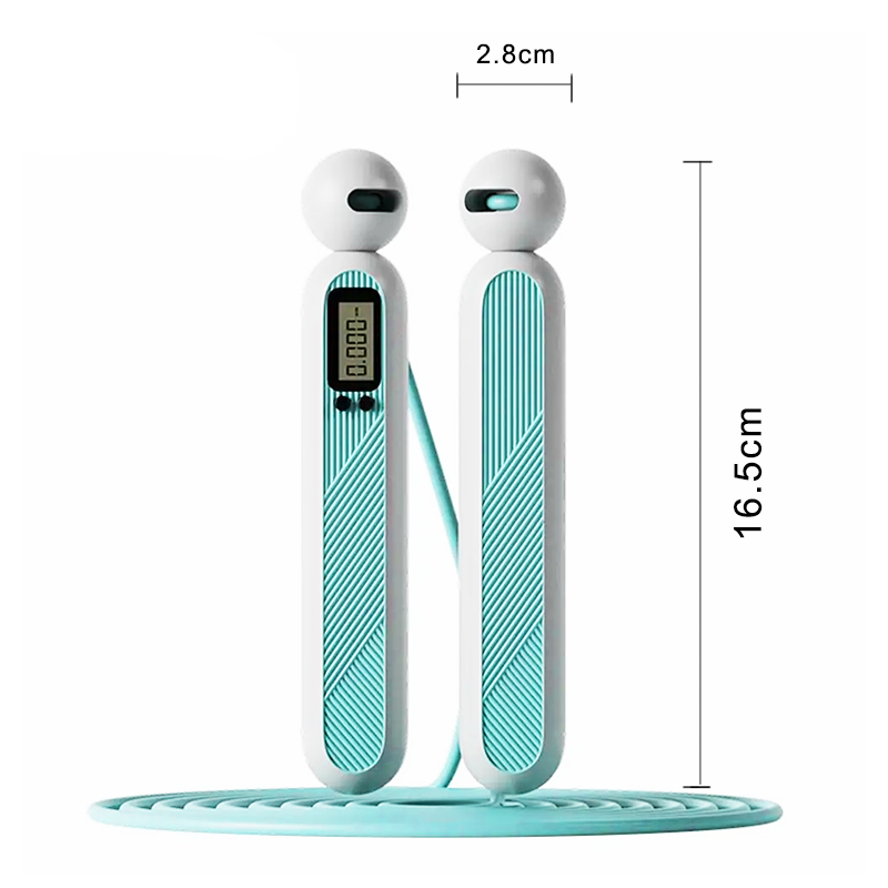 カウンター付き縄跳び、調節可能な縄跳び、フィットネスエクササ - Smart Jump Rope Digital Counter のレビューと価格