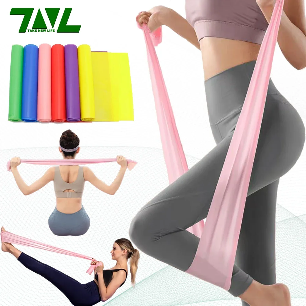 長さ200cmヨガピラティスストレッチ抵抗バンドジムフィット - Pilates Bar Kit With Resistance Bands のレビューと価格