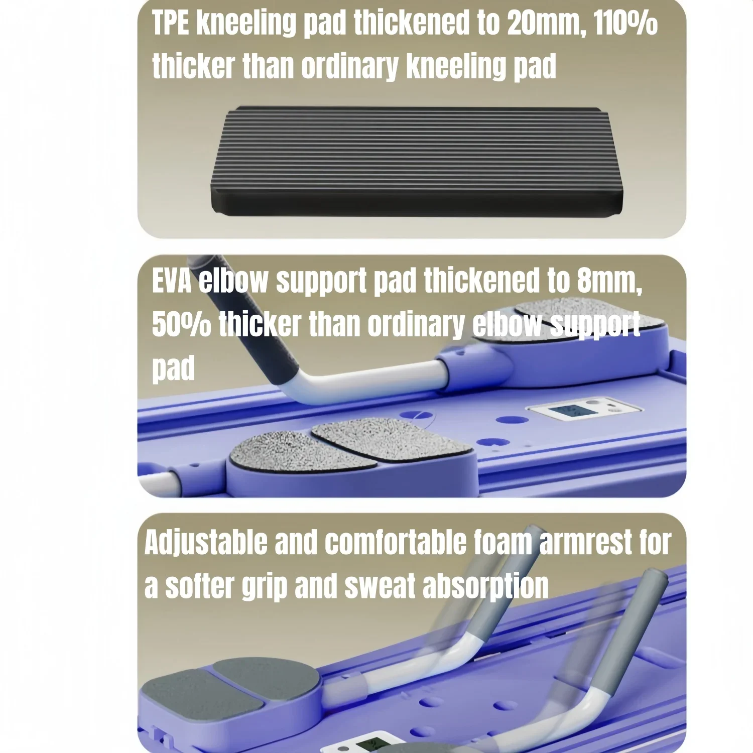 フィットネスパネル多機能折りたたみホームエクササイズ腹筋ベス - Push Up Board Foldable Multi Function のレビューと価格