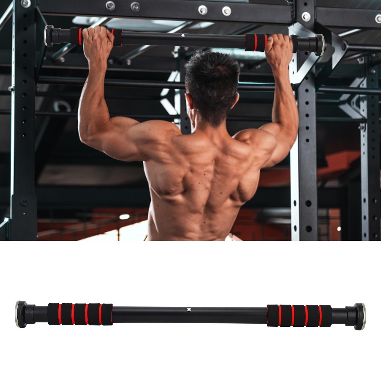 チンアップバー ネジ不要設置 エクササイズバー プルアップバ - Door Pull Up Bar No Screw のレビューと価格