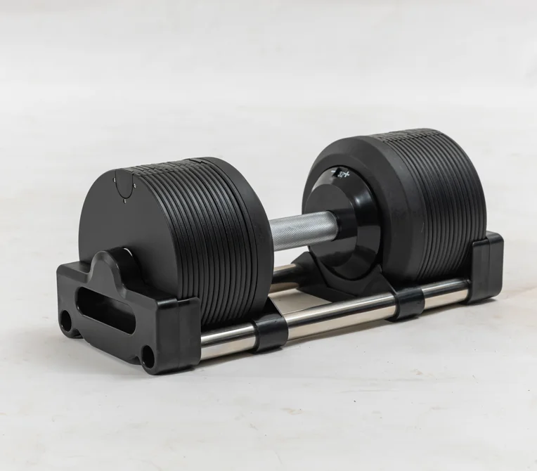 調整可能なジムフィットネスバーベル20-40kgフリーウェイ - Adjustable Dumbbell Pair 40Kg のレビューと価格
