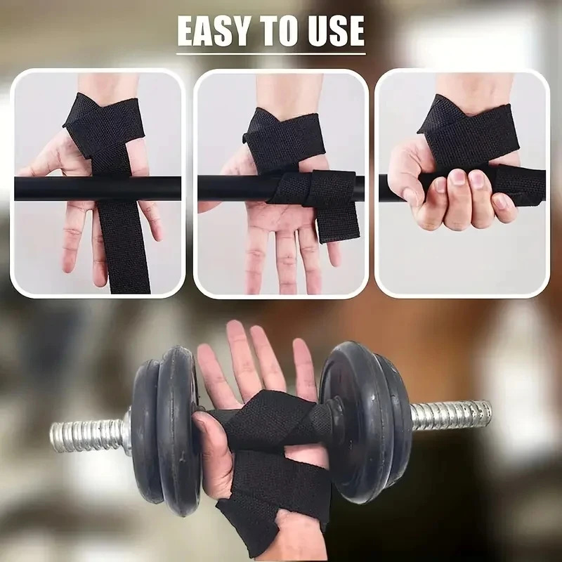 重量挙げリストストラップ 筋力トレーニング 調整可能 滑り止 - Wrist Wraps Weightlifting Support のレビューと価格