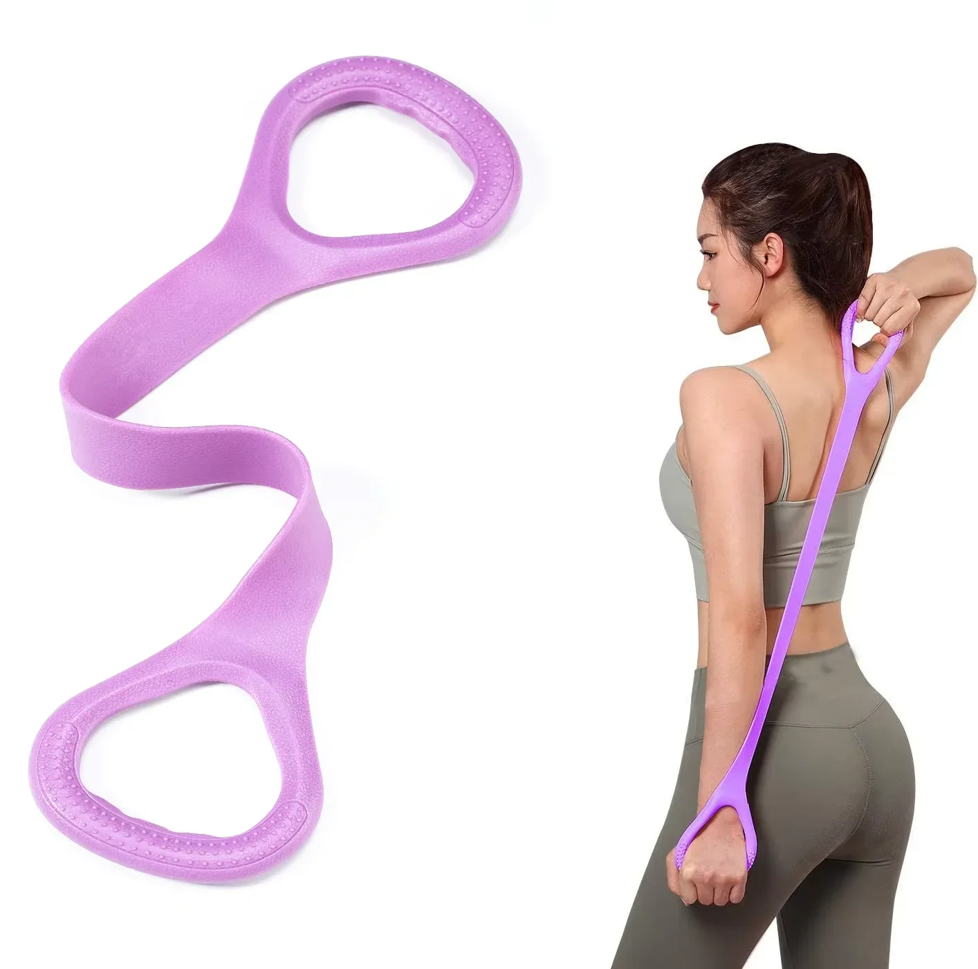 フィットネスワークアウト用レジスタンスバンド、腕・背中・肩の - Pilates Bar Kit With Resistance Bands のレビューと価格