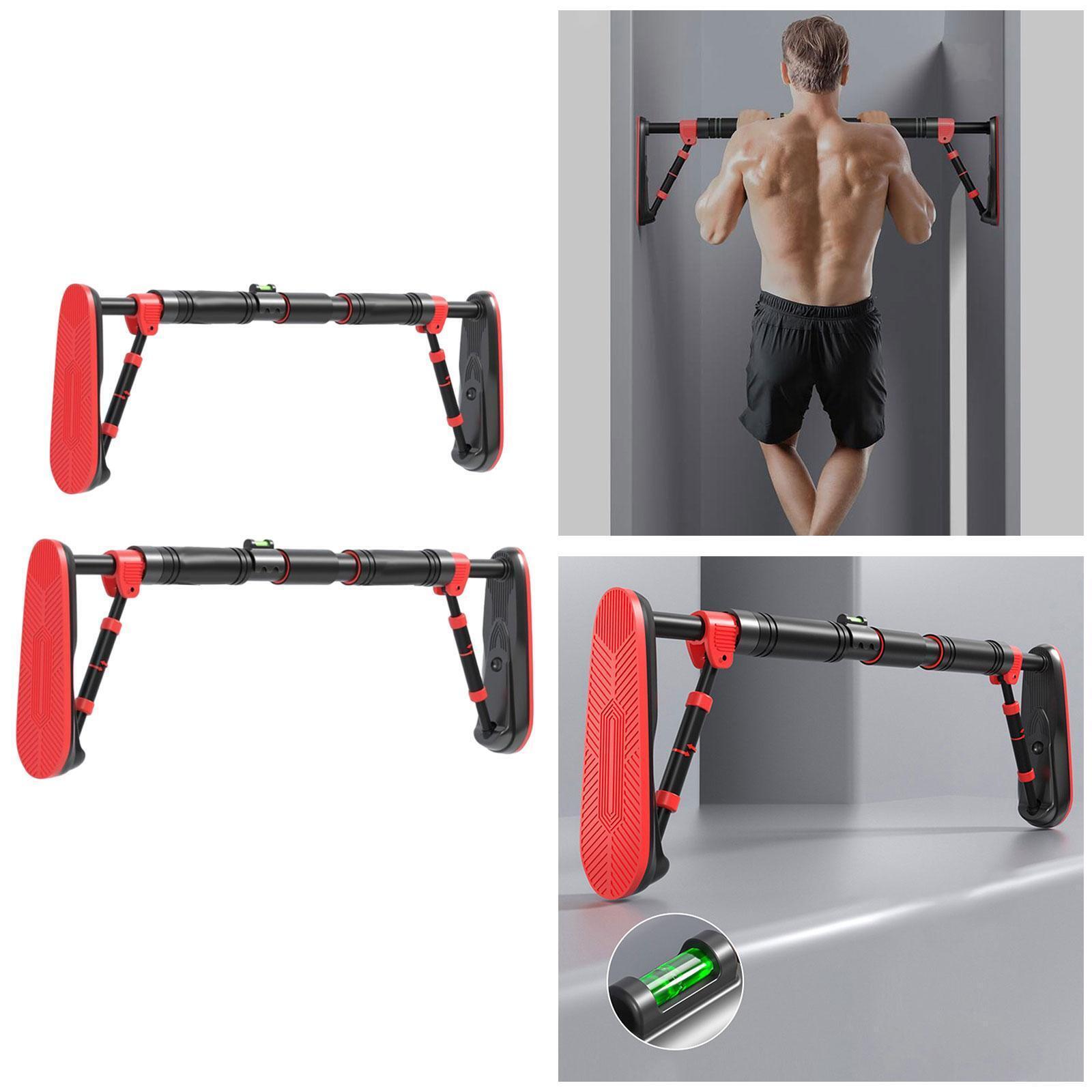 エクストラワイドディップワークアウト水平バー、パッド入りハン - Door Pull Up Bar No Screw のレビューと価格