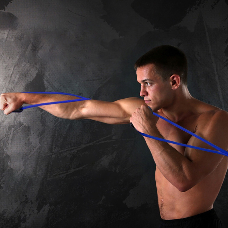 新しい8字型テンションロープゴム製レジスタンスバンド、ハンド - Resistance Bands Set With Handles のレビューと価格